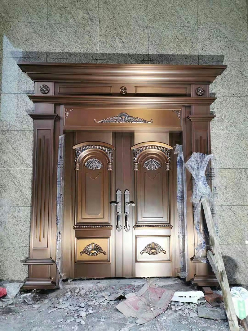 清遠英德別墅銅門 (2)