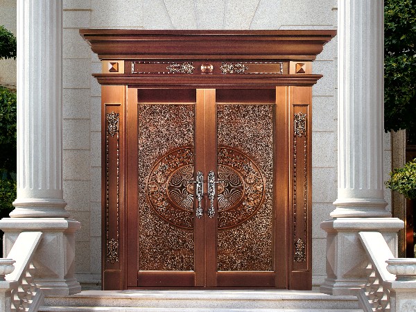 別墅銅大門很受別墅業主的歡迎