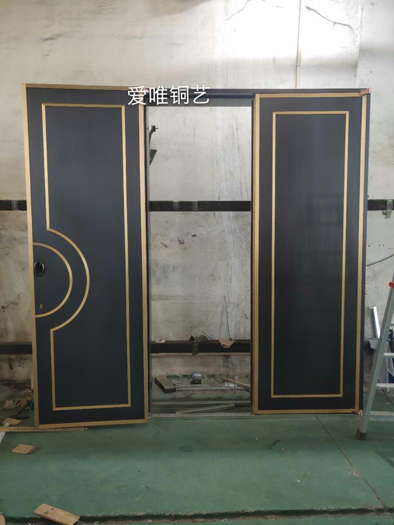 愛唯銅門新中式