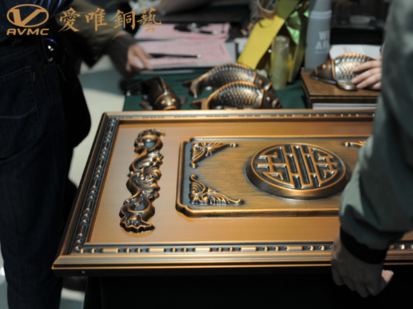 廣東高端銅門生產廠家哪家好？首選愛唯銅藝