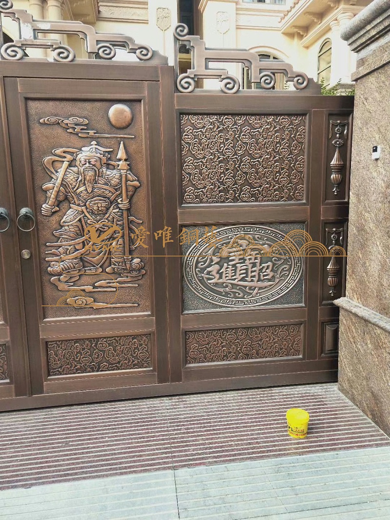 清遠庭院銅門 (2)