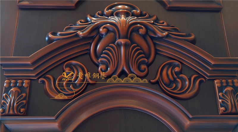 銅門廠家愛唯銅藝