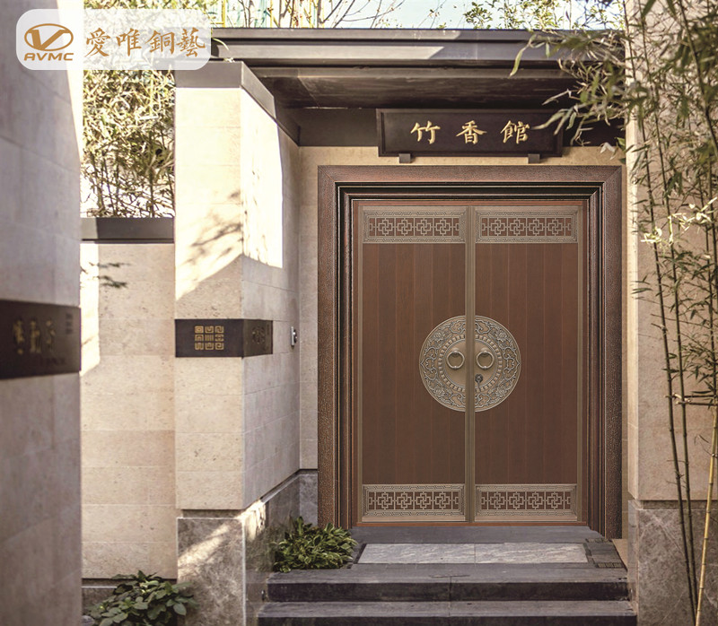 愛唯銅藝、銅門