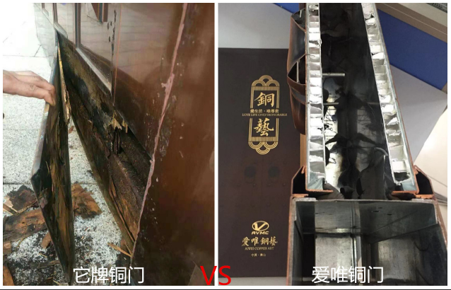 愛唯銅門質量好