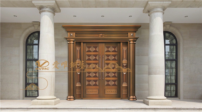 愛唯銅門歐式銅門