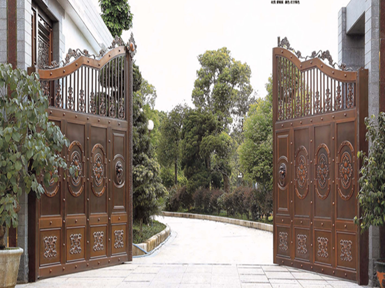 愛(ài)唯銅門(mén) 別墅庭院銅門(mén)入戶門(mén)定做
